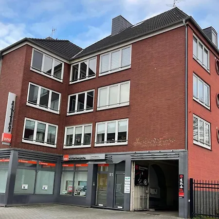 Ferienwohnung Haus Am Bahnhof Duisburg Exterior foto